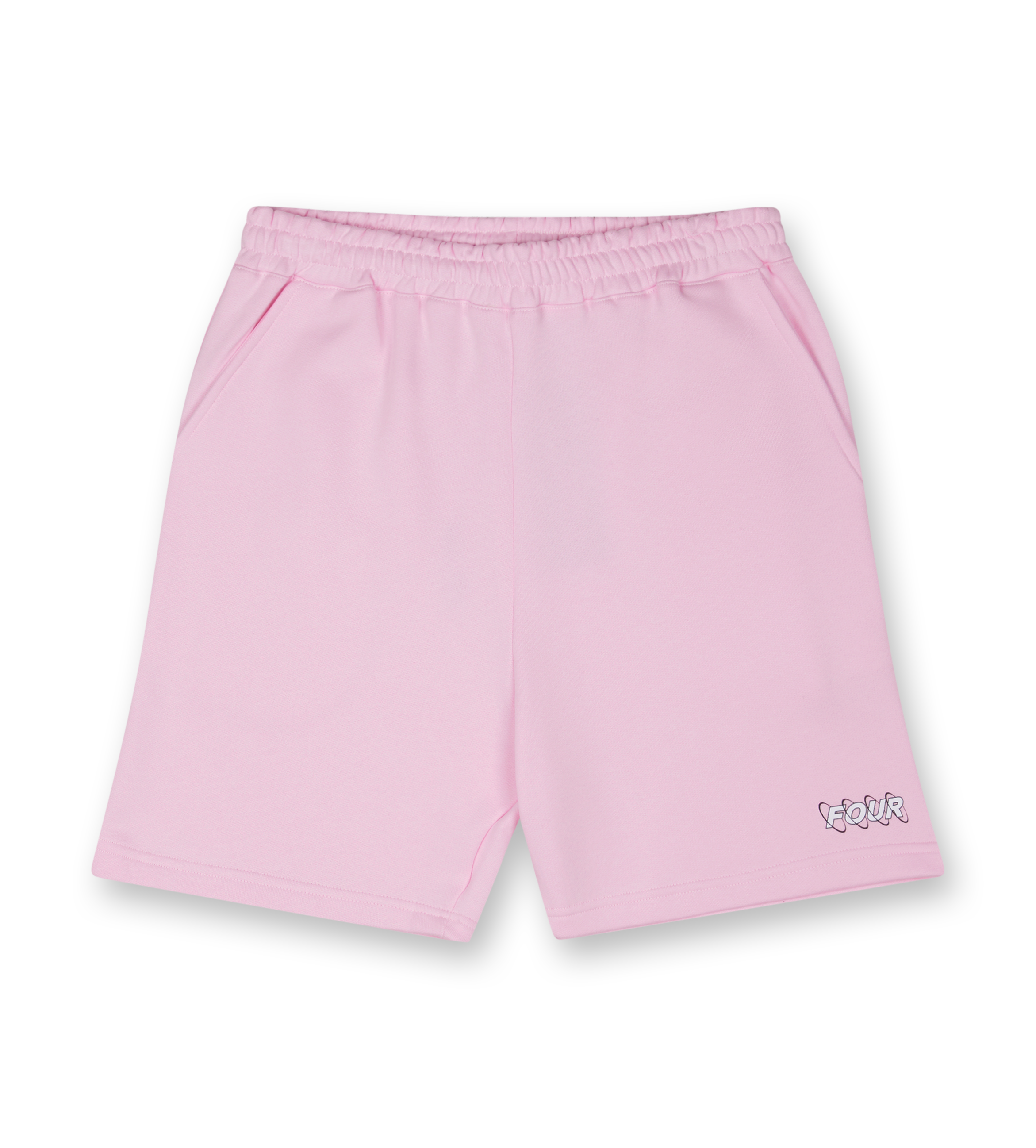 Circles Logo Shorts Soft Pink