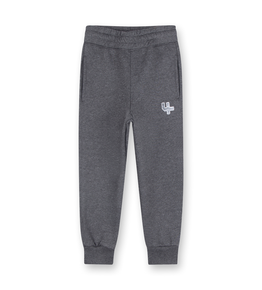 Kids Outline Logo Sweatpants Antracite Melange