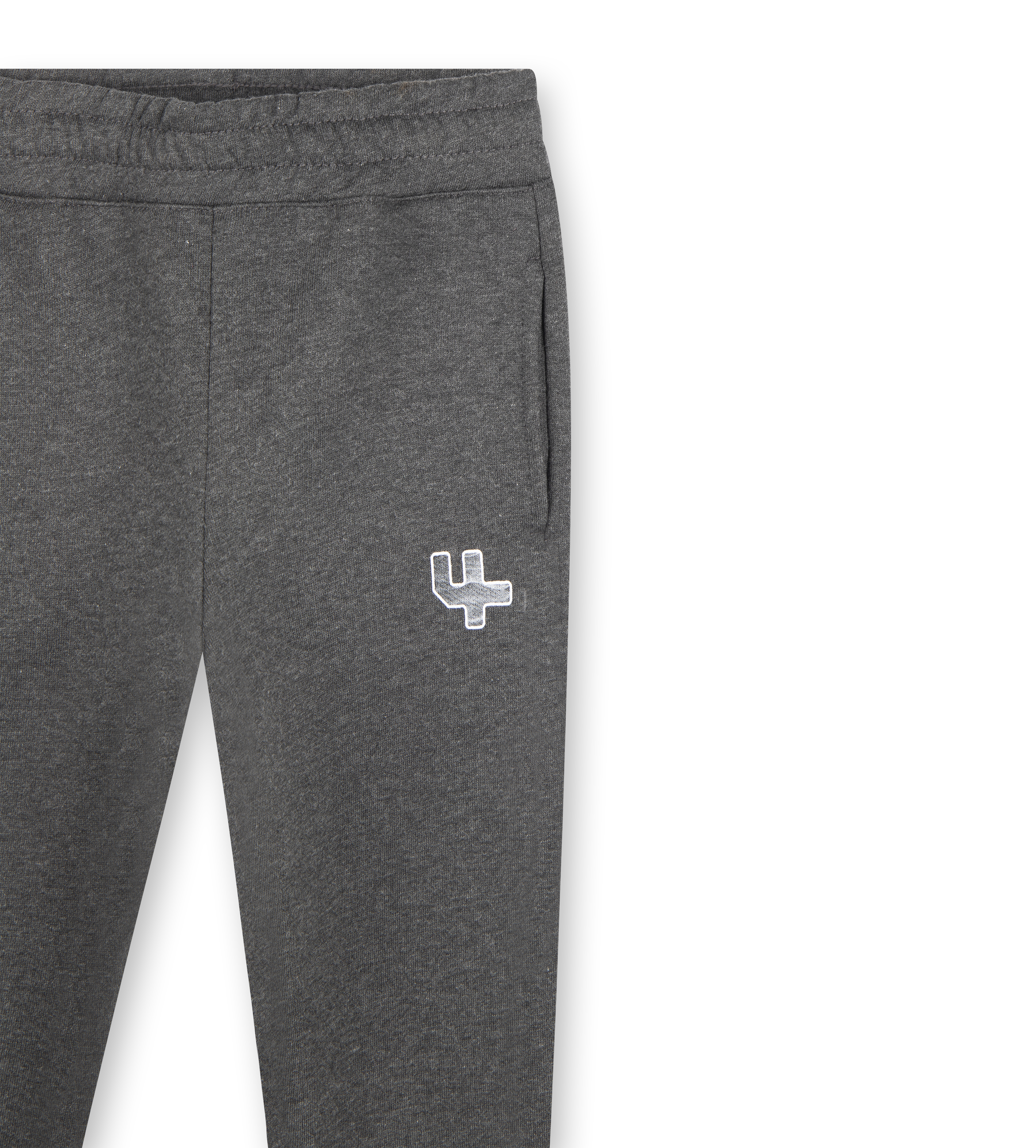 Kids Outline Logo Sweatpants Antracite Melange