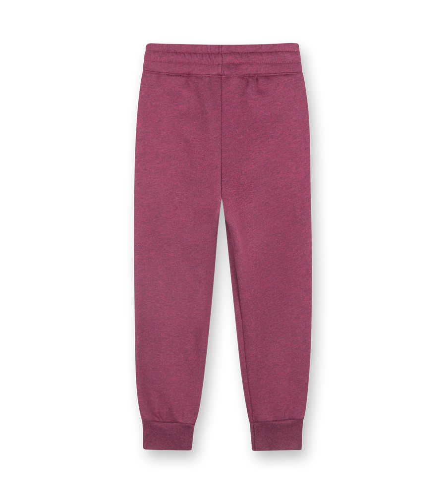 Kids Circles Logo Sweatpants Red Melange