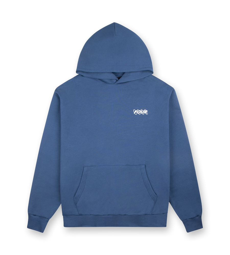 Circles Logo Hoodie Insignia Blue