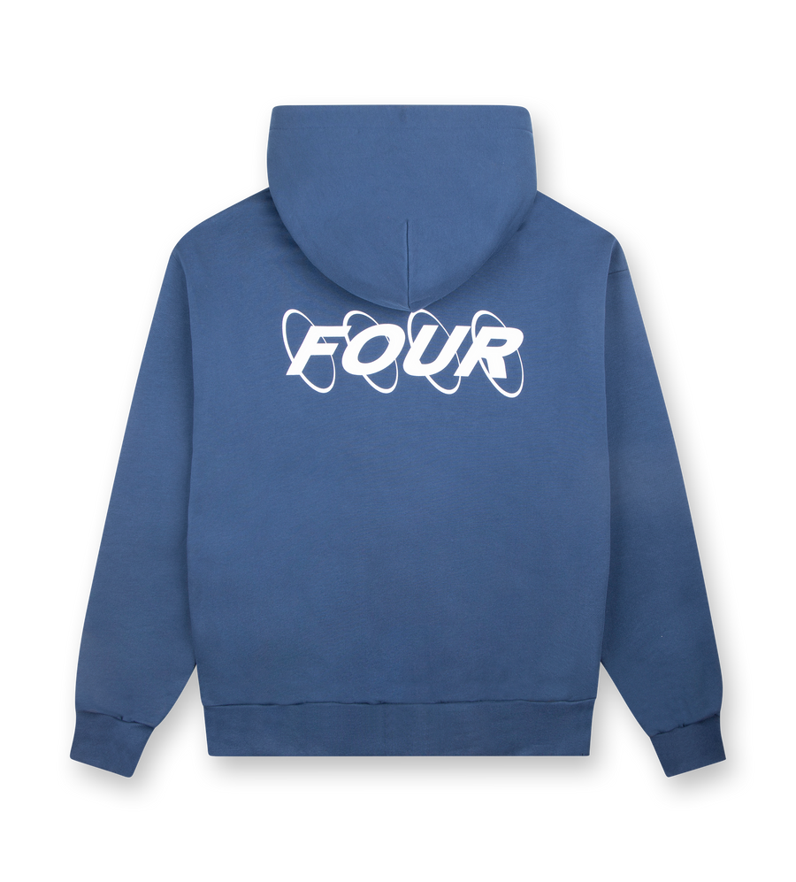 Circles Logo Hoodie Insignia Blue