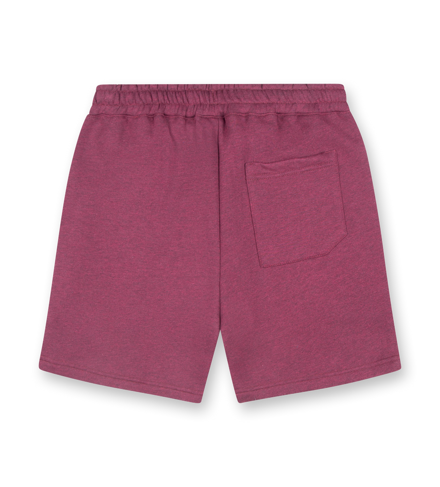 Circles Logo Shorts Red Melange