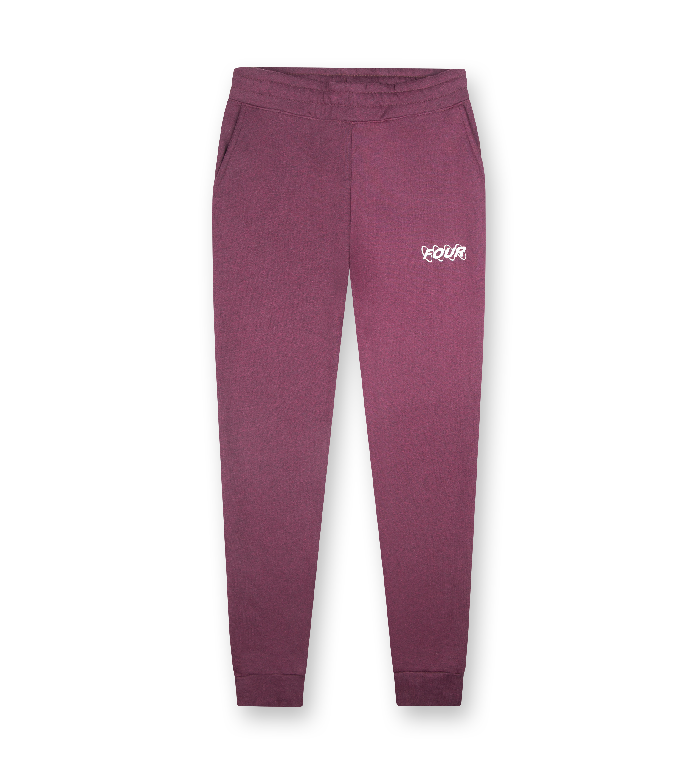 Circles Logo Sweatpants Red Melange