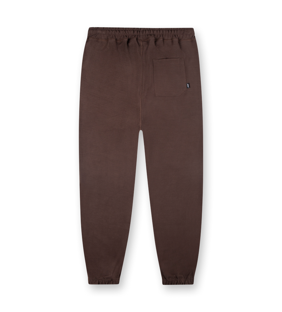 Wide Leg Cuffed Inside Out Chocolate Brown