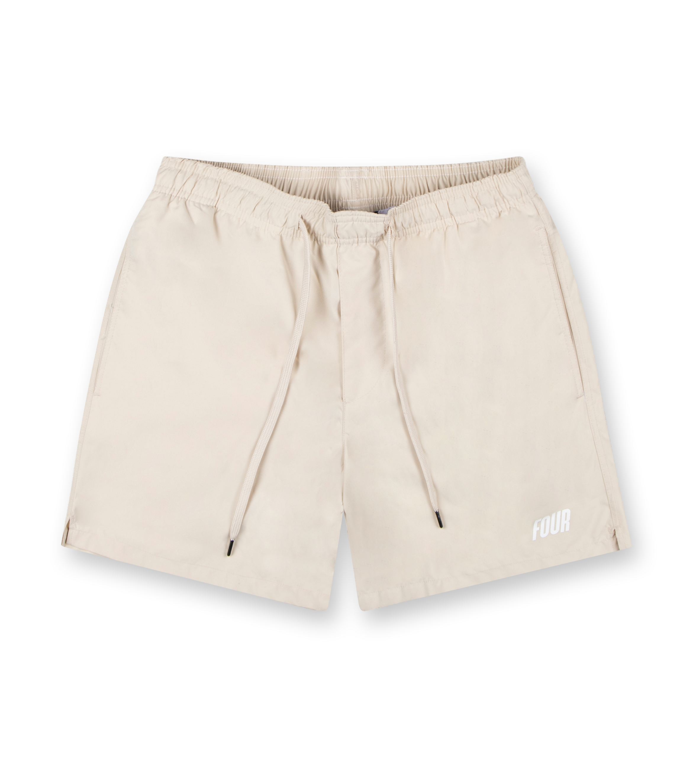 SD Slim Fit Logo Swim Shorts Silver Birch