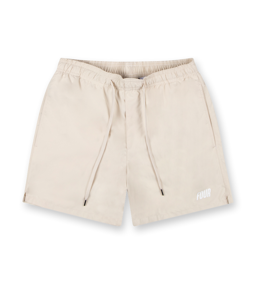 SD Slim Fit Logo Swim Shorts Silver Birch