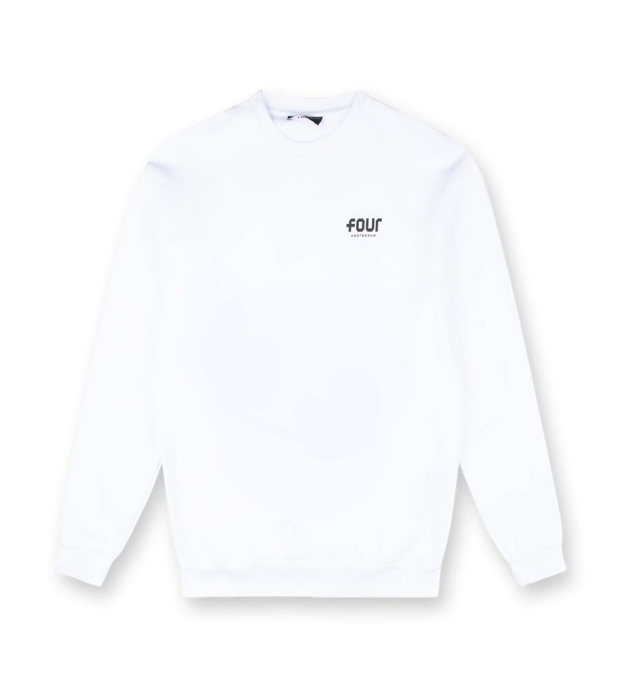 Logo Crewneck White