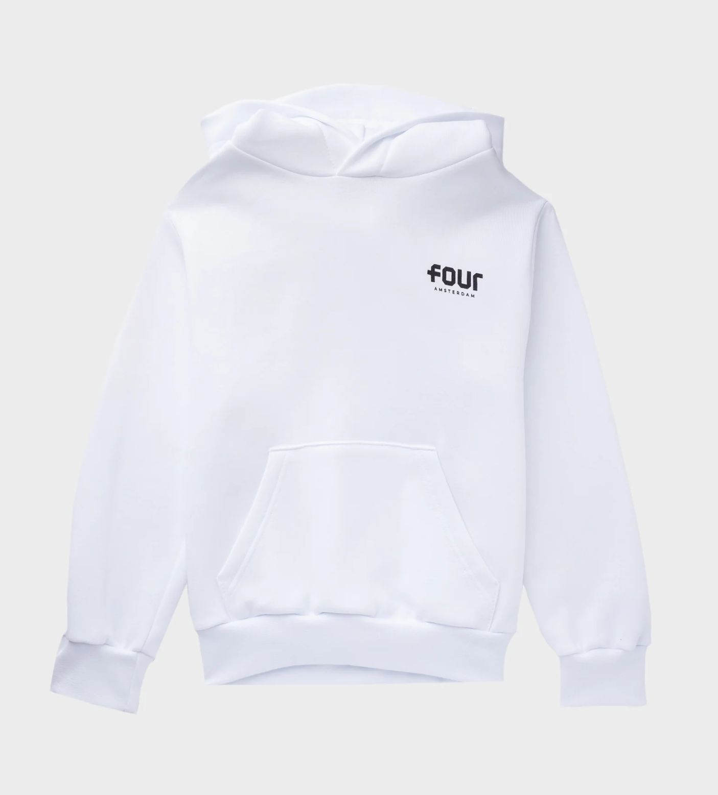 Logo Hoodie White