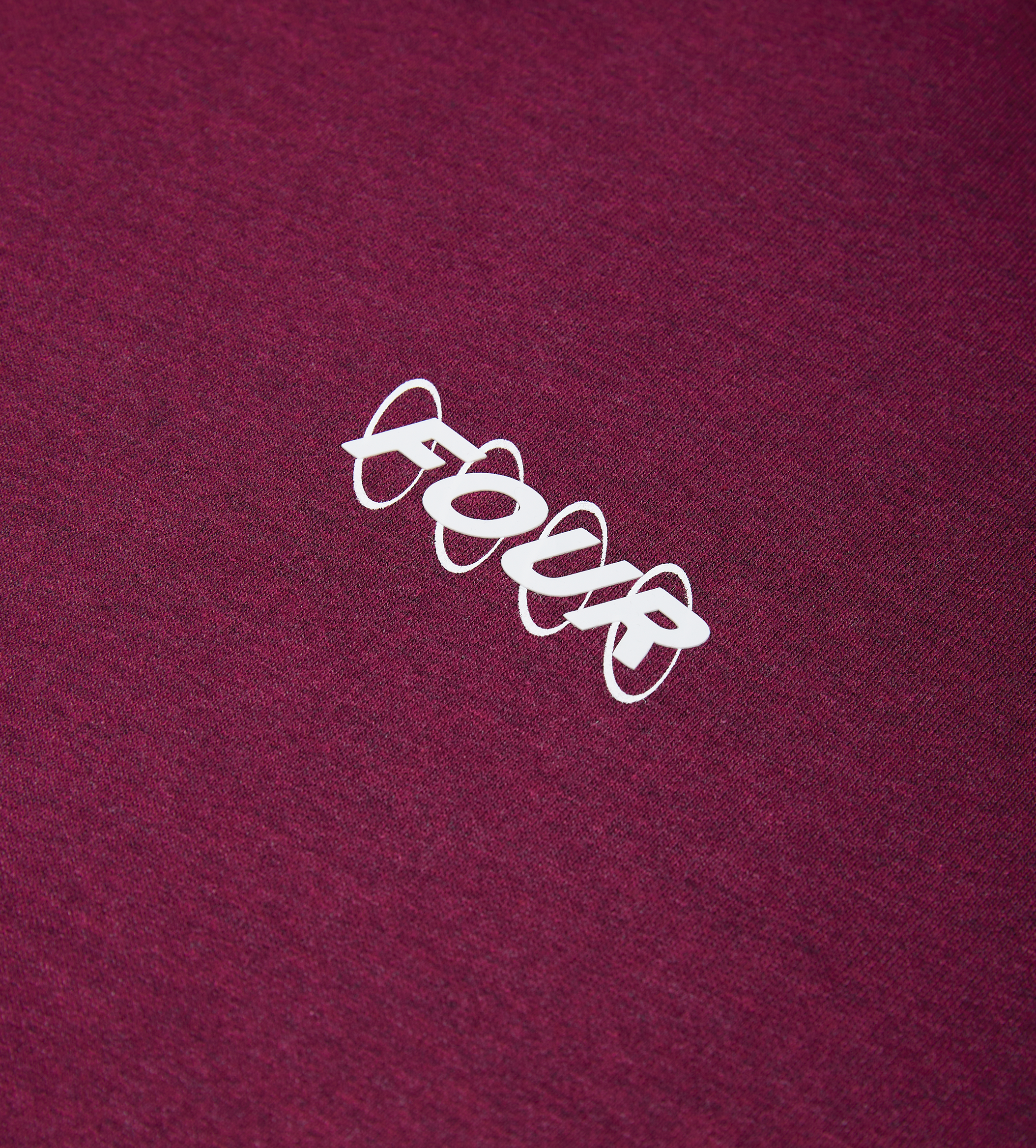 Circles Logo Crewneck Red Melange