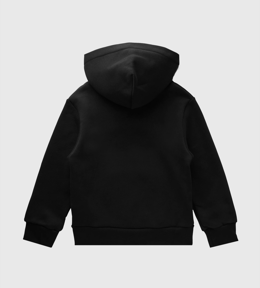 Kids Graffiti Hoodie Black