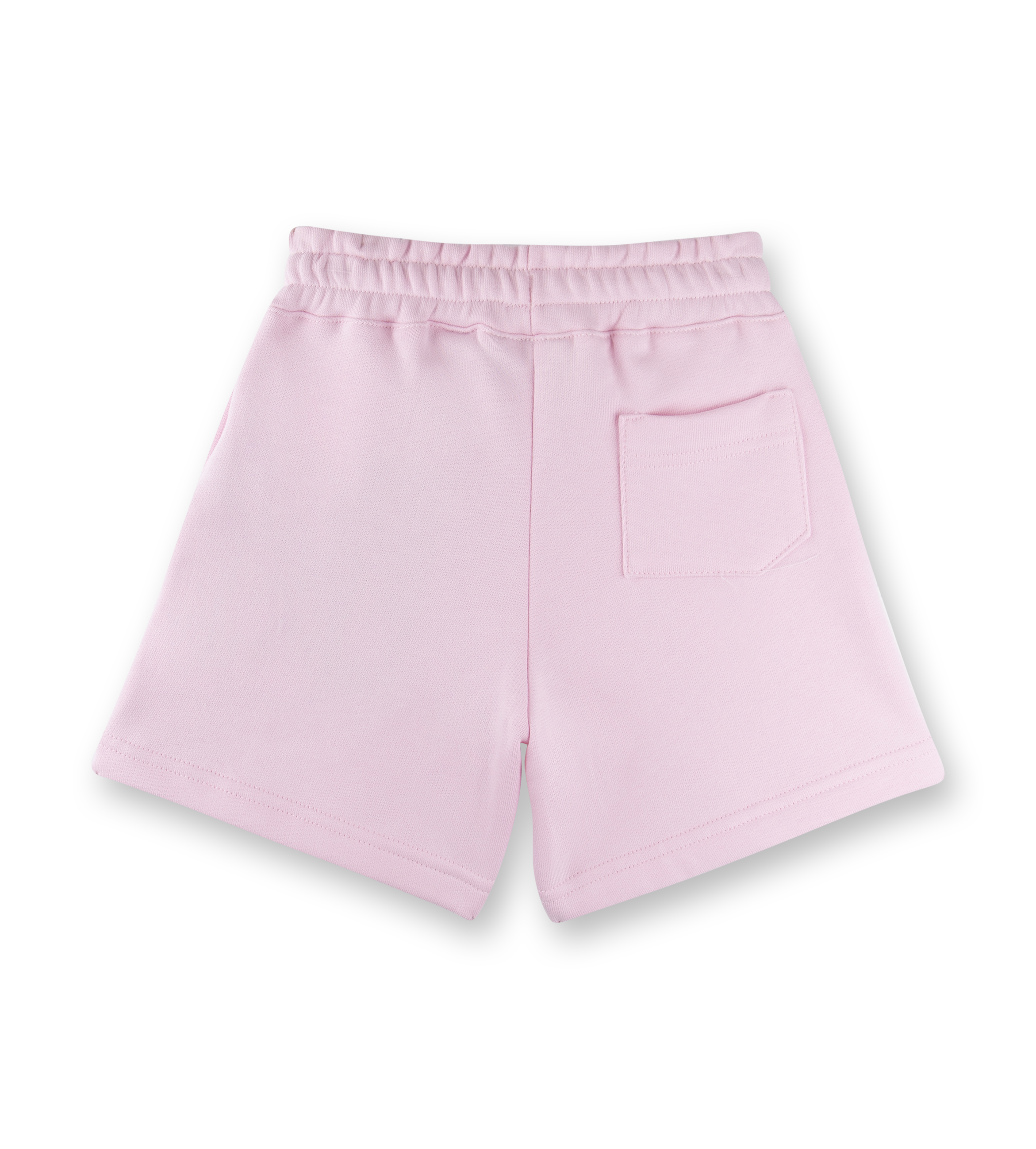 Kids Circles Logo Shorts Soft Pink