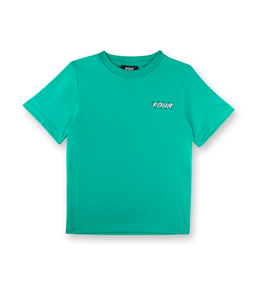 Kids Circles Logo T-shirt Vivid Green