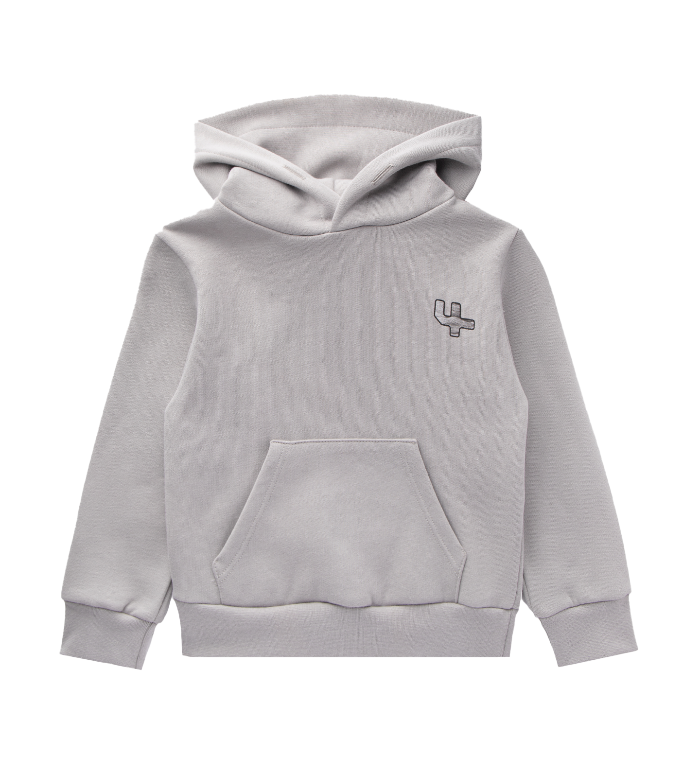 Kids Outline Logo Hoodie Limestone